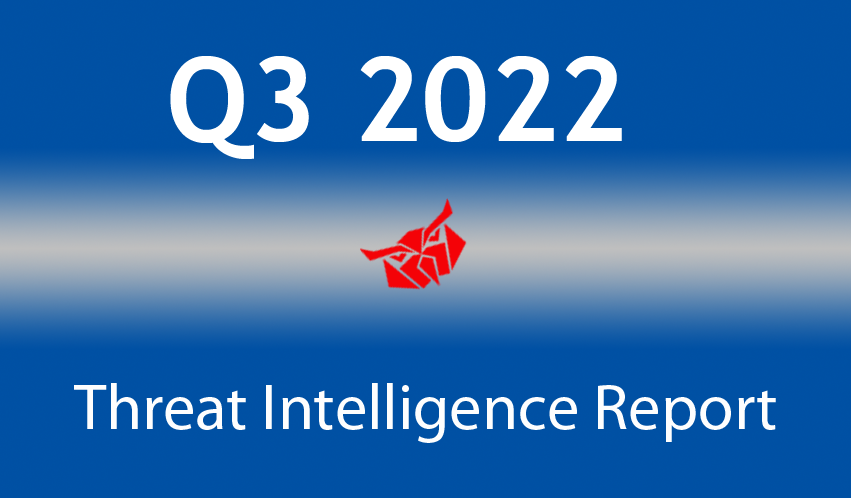From Cybersecurity Help – Threat Intelligence Report Q3 2022